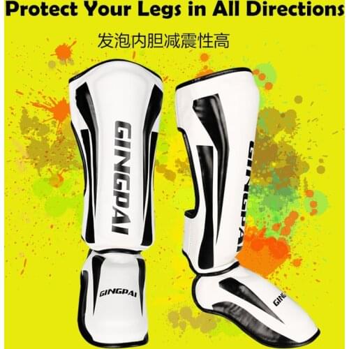 Pretorian Professional Grant Boxing Ticken Shinguards Greaves Instep Mma Foot Muay Thai Fighting Men Mma Shin Ankle Guard