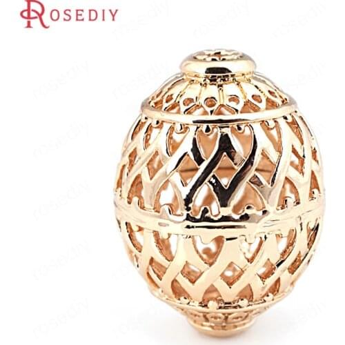 Rosediy Oval Beads