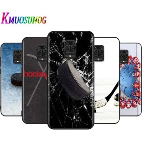The magic of hockey For Xiaomi Redmi Note 9 9S Max 8T 8 7 6 5 Pro 5A 4X 4 Silicone Soft Phone Case Bright Black Cover
