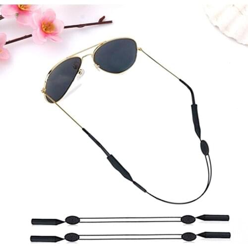Outdoor Sports Eyeglasses String Sunglass Rope Band Holder Spectacle Glasses Adjustable Silicone Wire Sunglasses Rope String