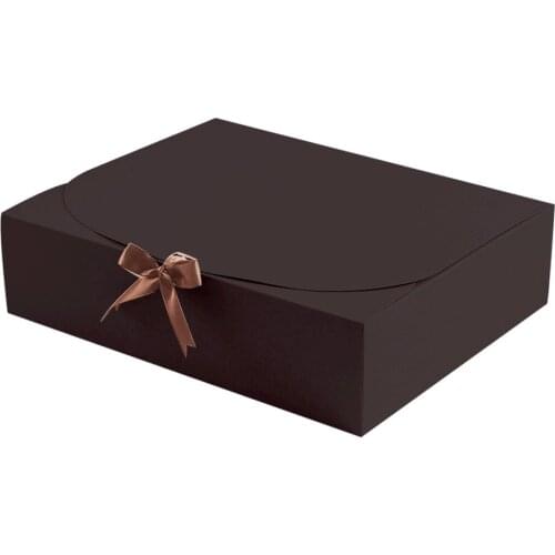 StoBag 5pcs Red/White/Kraft/Black Gift Box Event & Party Supplies Packaging Wedding Birthday Hnadmade Candy Chocolate Droshiping