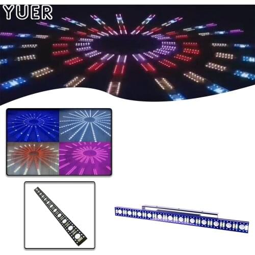 LED 12X3W RGB 3IN1 Strobe Dyeing Effect Matrix Pixel Wall Washer Light For DJ Disco Stage Party Music Bar Club Indoor Outdoor