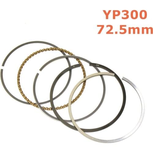YP300 300cc Piston Rings 72.5mm LINHAI Parts LH300 LH173MN ATV QUAD Chinese Motorcycle Engine Spare Motor