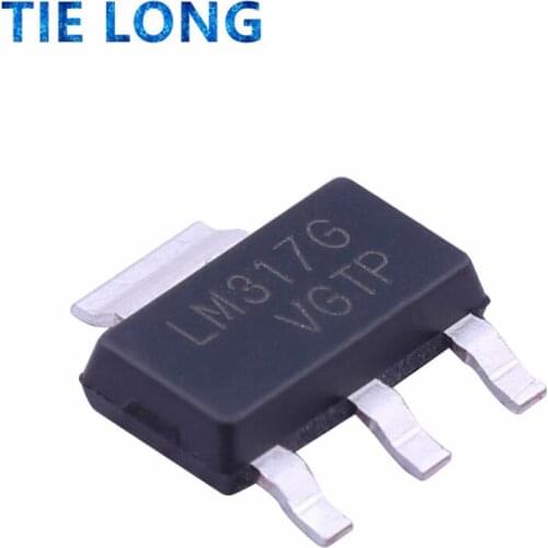 10PCS LM317K SOT223 LM317G LM317 SOT-223 317 SOT SMD New and Original IC Chipset
