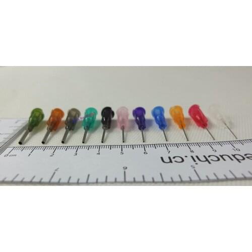 1000PCS/LOT 1/2-inch Fluid Precision Blunt Needle Dispense Tips ,Glue Dispensing Needle Tips