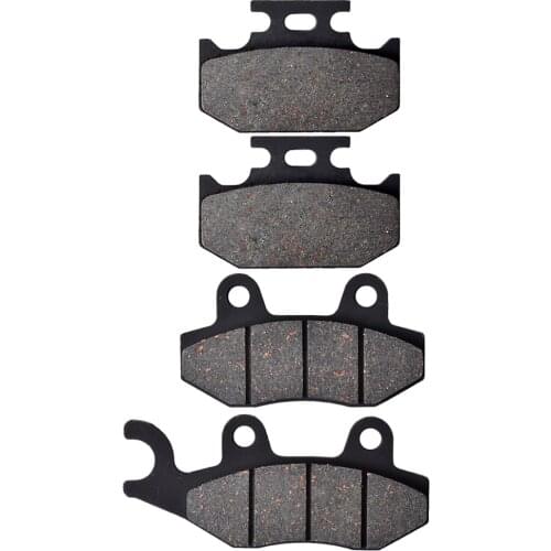 For SUZUKI DR350 SER/SES Electric Start/4 Bolt Front Disc 1994 1995 DR 350 motorcycle Front Rear Brake Pads Brake Disks