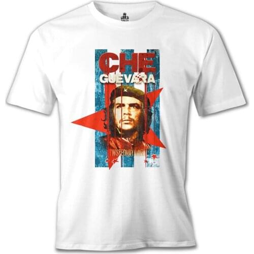 Che Guevara Printed White Men Women Unisex Tshirt Soft High Quality Famous Turkish Fabric Textile T-shirt Production