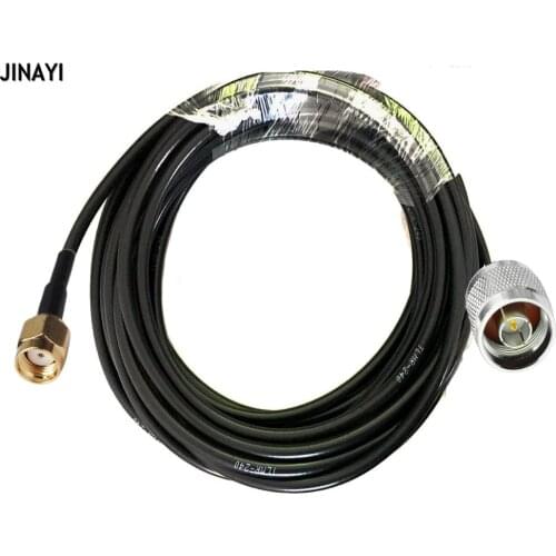 LMR240 RF coaxial cable RP-SMA Male to N male Connector LMR-240 Low Loss Coax cable 1m 3m 5m 10m