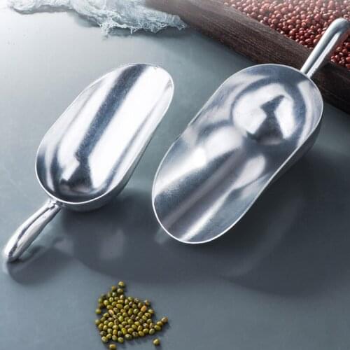 Aluminum Alloy Multipurpose Shovel Portable Tea Shovel Ice Shovel Flour Spatula Rice Shovel for Kitchen Supplies Specialty Tools