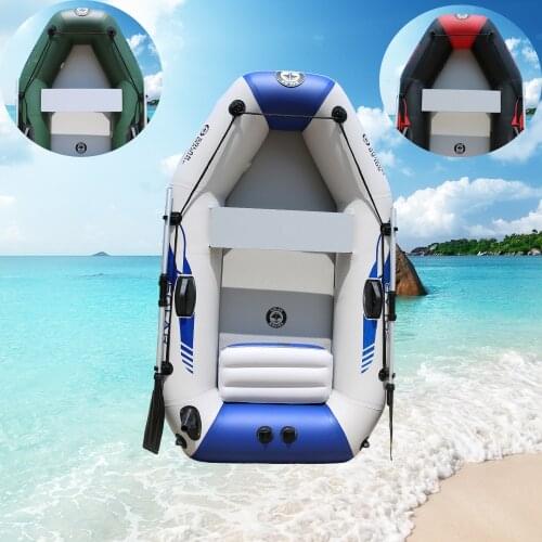 Wholesale 2.0 M 2 Person PVC Inflatable Boat Fishing Kayak Canoe With Free Accessories Included For Outdoor Water Entertainment