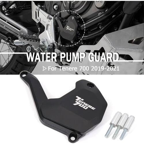NEW Motorcycle accessories Water pump guard For Yamaha TENERE 700 T7 T700 Tenere 700 Water Pump Cover 2019 2020 2021