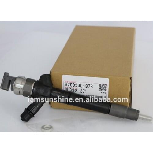 Genuine diesel injector 095000-9780,9709500-978 for common rail 23670-51031