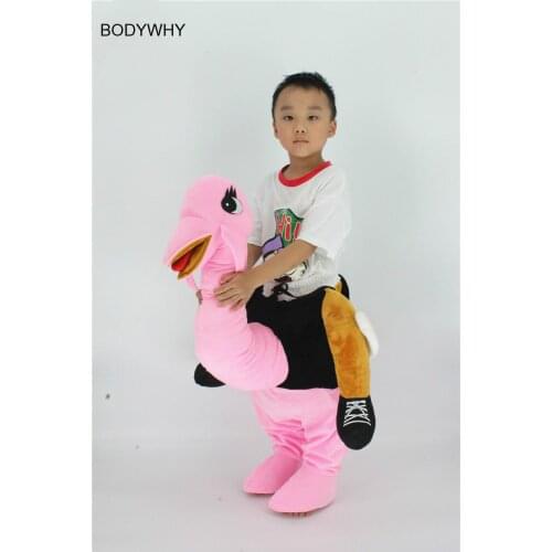 Magic Pants Animal Back Man Children Ostrich Back Man Pants Halloween Christmas Party Performance Costume
