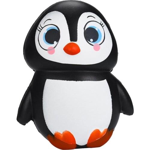 Squeeze soft Squishies Adorable Penguin Slow Rising Cream Squeeze Scented Stress Relief Toys Funny Gift