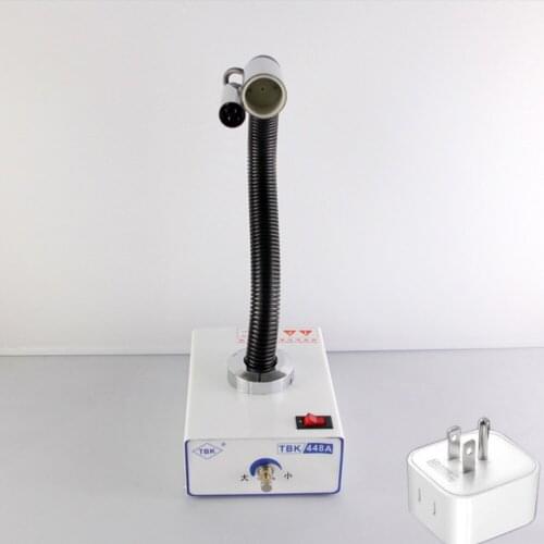 TBK-448A automatic induction ion wind snake blowing dust and removing static ion fan static eliminator