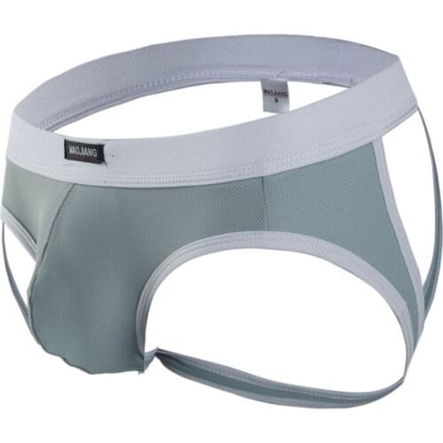 Male Briefs Mens Underwear Mens Open Butt Briefs Gay Erotic Underwear Transparent Breathable Mens Briefs Low Waist Underpants