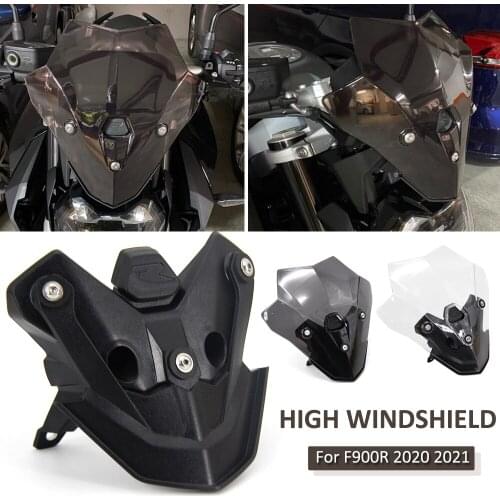 NEW Motorcycle Accessories Front Windshield Windscreen Airflow Wind Deflector For BMW F 900R F900 R F900R