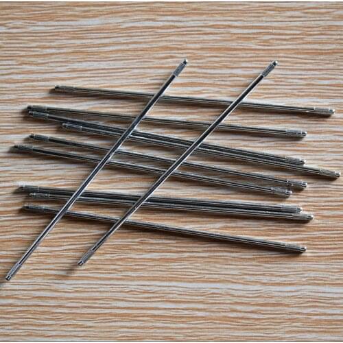 10/100pcs 2*95mm Roving shaft Knurled iron shaft/DIY toy accessories/technology model parts/baby toys for children