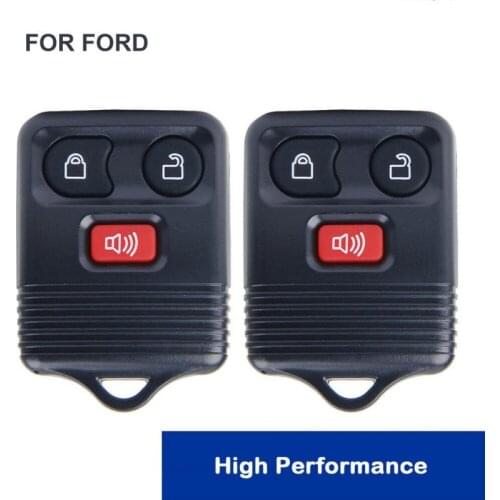 2pcs Car Remote Key Fob Remote Key For Ford F-150 1999 2000 2001 2002 2003 2004 2005 2006 2007 Replacement Keyless Entry Remote