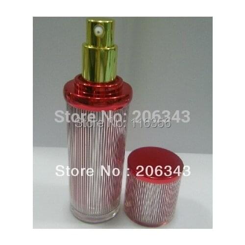 40ML four colors acrylic pump lotion bottle,cosmetic container,press pump bottle ,foundation bottle