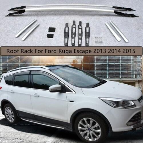 Roof Rack For Ford Kuga 2013 2014 2015 High Quality Rails Bar Luggage Carrier Bars top bar Racks Rail Boxes