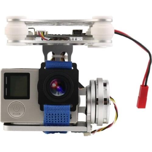 Special price 2 Axis Brushless Gimbal Frame Motor BGC2.0 Controller for Gopro 2 3 4 SJ4000 Camera FPV RTF DIY Drone