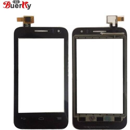 BKparts 10pcs Touch Screen For Alcatel One Touch Evolve 2 OT4037 4037N 4037 Touch Panel Glass Sensor Digitizer