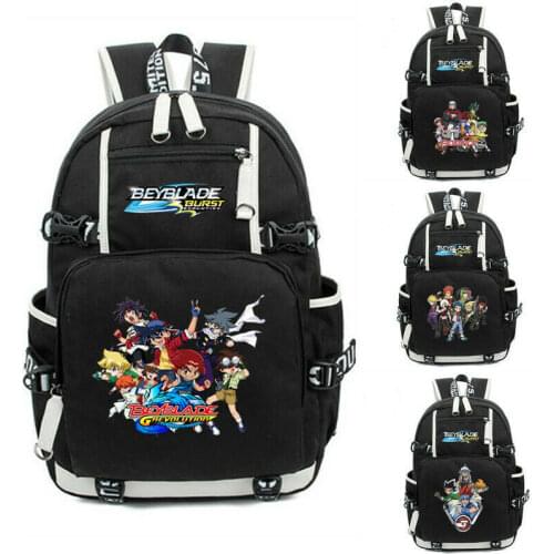 Kids Beyblade Backpack Schoolbag burst evolution team Travel Bag laptop Mochila sport bags
