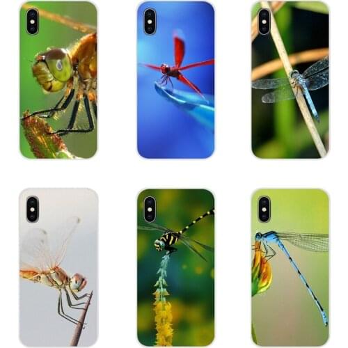 For Oneplus 3T 5T 6T Nokia 2 3 5 6 8 9 230 3310 2.1 3.1 5.1 7 Plus 2017 2018 TPU Transparent Cases Cover Spring Dragonfly Animal