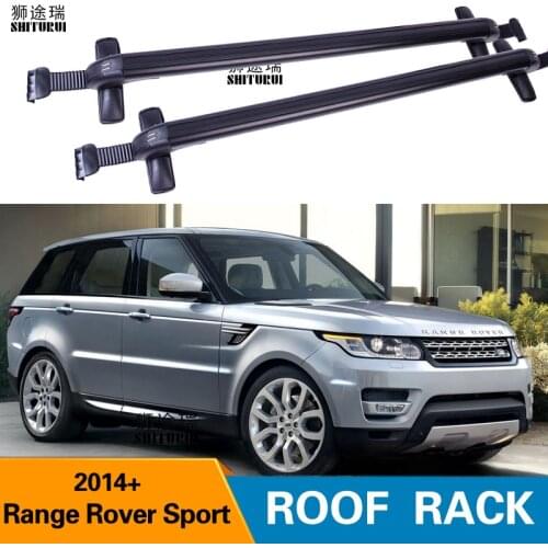 2Pcs Roof bars For LAND ROVER Range Rover Sport, 5-dr SUV, 2014- Aluminum Alloy Side Bars Cross Rails Roof Rack Luggage