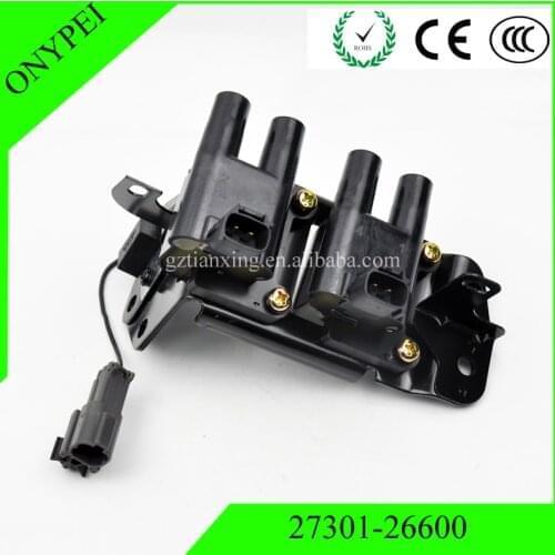 OEM# 27301-26600 UF424 New Ignition Coil For 2001-2005 Hyundai Accent 1.6L L4 UF-424 27301 26600 2730126600