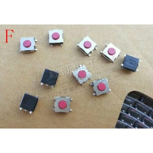 Original new 100% SKHMPUE010 notebook button switch button micro touch switch 6*6*3.3