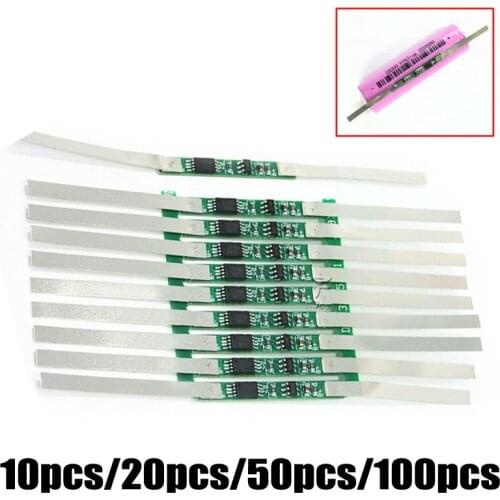 10/20/50/100pcs 3A BMS Protection Board For 1S 3.7V Li-Ion Lithium Battery Mos Lipo Charging New And High Quality