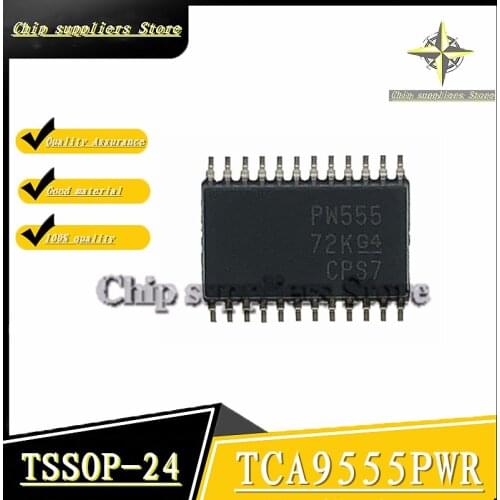 10PCS-20PCS) TCA9555PWR SOP-24 TCA9555 SOP24 9555 Expander chip New and original