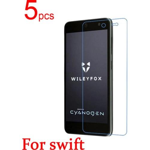 5pcs Ultra Clear glossy/Matte/Nano anti-Explosion LCD Screen Protector Film Cover For Wileyfox swift 2 plus storm Spark X Film