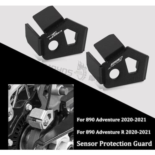 890 ADV R 2020-2021 Motorcycle Accessories Sensor Guard Rear ABS-Sensor Protection For 890 ADVENTURE R 890 Adventure R 2020-2021