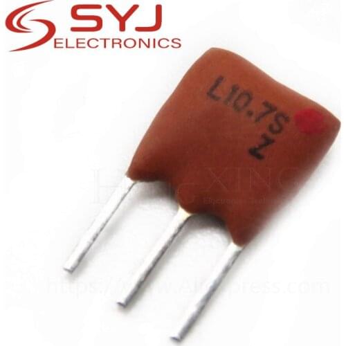 5pcs/lot 10.7M L10.7A ceramic crystal tripod In Stock