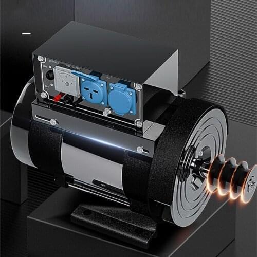 Small generator 8KW single-phase motor Diesel/gasoline generator set All copper inner core Portable generator