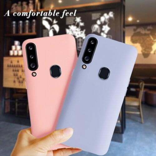 Candy Color Matte Case For Samsung Galaxy A20S Case 2019 A20S A207 A207F SM-A207F 6.5" Soft Cover For Samsung A20s Case TPU