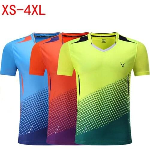 Man-Woman / Children Tennis T Shirts,Quick Dry Tennis T Shirt , badminton shirt men , table tennis shirts,badminton clothes 3860