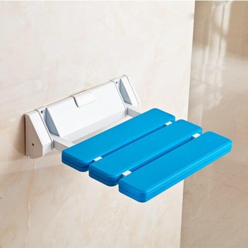 K-STAR Wall Mounted Shower Seats For Elderly Child Durable Aluminum Alloy Folding Stool Bathroom Stool Change Shoe Seat