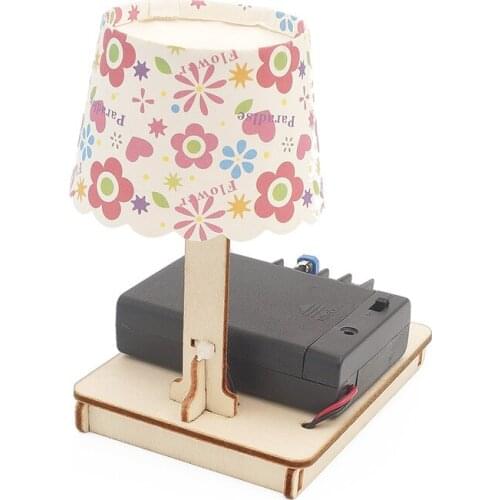 DIY intelligent light control desk lamp, small invention, scientific experiment, stem science and education toy