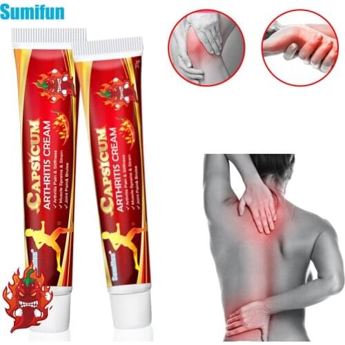 20g Sumifun Capsicum Arthritis Warming Cream For Back Pain Knee Pain Relief Chinese Medicine Ointment Joint Pain Ointment