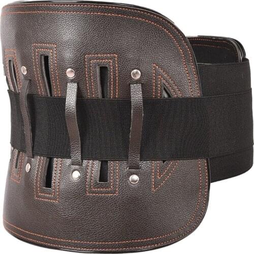 Lumbar Strain Waist Band Low Back Waist Belt Pain Girdle Lumbar Herniation Belt Waist Pain Steel Plate for Woman Man (Size)