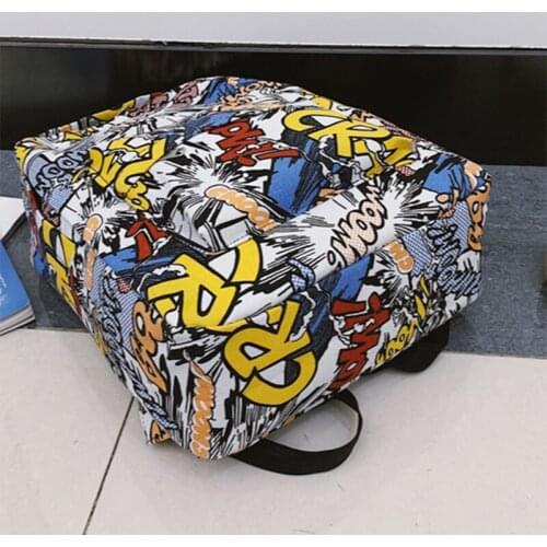 Backpack Women 2021 New Korean Fashion Trend Ins Rucksack Male Junior High School Student Schoolbag Female