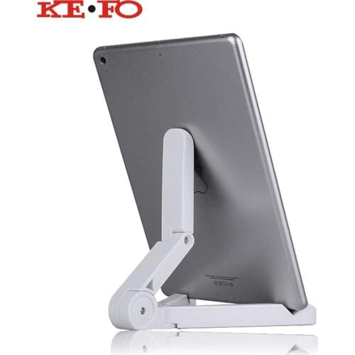 KeFo Support Tablet Bed Universal Foldable Desktop Stand Triangle Mount Holder For Apple iPad Pro 10.5 9.7 2017 For ipad 2018