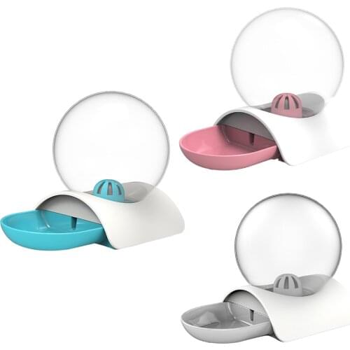 Pet Water Dispenser Cat Gravity Drink Water Drinking Bowl Station 2.8L Large