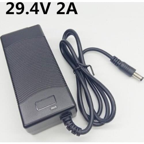 29.4 Volt 2000mA Power Supply Battery Charger 29.4V DC 2A Lithium Li-on Power Adapter EU US UK AU plug Transformer Converter
