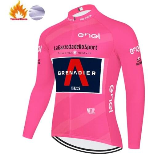 Spain Bike jersey 2021 France cycling shirt INEOS long sleeve Cycling Jersey tenue cycliste homme winter Team Racing jersey