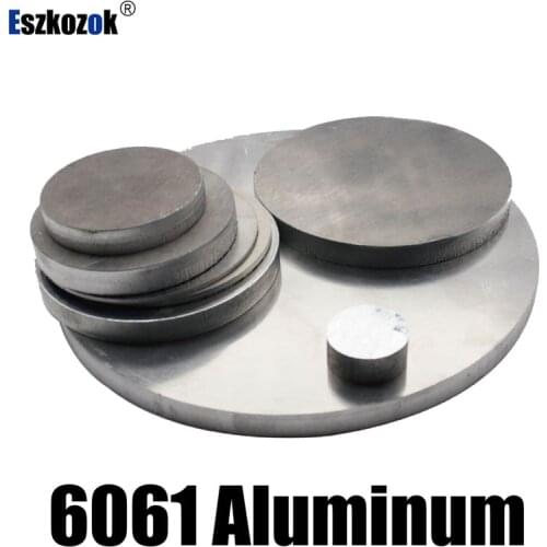 6061 Aluminum Round Plate,Thickness 12mm Diameter 32mm to 252mm